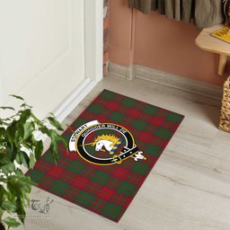 ScotsTee Shop Scottish Stewart of Appin Clan Tartan Doormat Rubber Welcome Mat