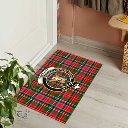ScotsTee Shop Scottish Stewart Royal Clan Tartan Doormat Rubber Welcome Mat