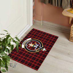 ScotsTee Shop Scottish Murray of Ochtertyre Clan Tartan Doormat Rubber Welcome Mat
