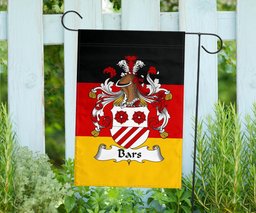 ScotsTee Shop Germans Bars Coat of Arms on Germany Flag Garden Flag/ House Flag