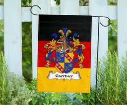 ScotsTee Shop Germans Gaertner Coat of Arms on Germany Flag Garden Flag/ House Flag