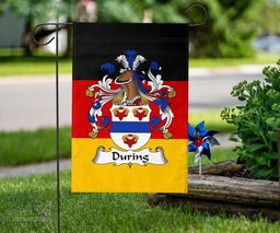 ScotsTee Shop Germans During Coat of Arms on Germany Flag Garden Flag/ House Flag