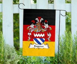 ScotsTee Shop Germans Engerer Coat of Arms on Germany Flag Garden Flag/ House Flag