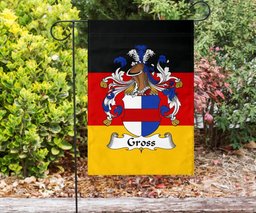ScotsTee Shop Germans Gross Coat of Arms on Germany Flag Garden Flag/ House Flag