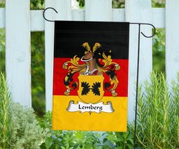 ScotsTee Shop Germans Lemberg Coat of Arms on Germany Flag Garden Flag/ House Flag