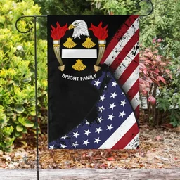 American Bright Coat of Arms on American Flag U.S. Flag Garden Flag/ House Flag