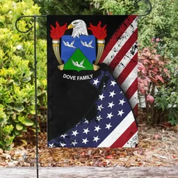 American Dove Coat of Arms on American Flag U.S. Flag Garden Flag/ House Flag