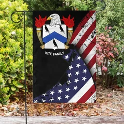 American Kite Coat of Arms on American Flag U.S. Flag Garden Flag/ House Flag