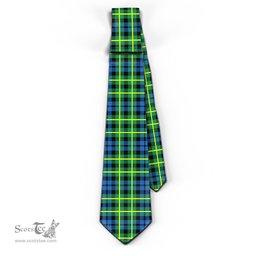 ScotsTee Shop Scottish Campbell of Breadalbane Ancient Tartan Tie Plaid Necktie