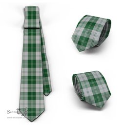 ScotsTee Shop Scottish Erskine Green Tartan Tie Plaid Necktie