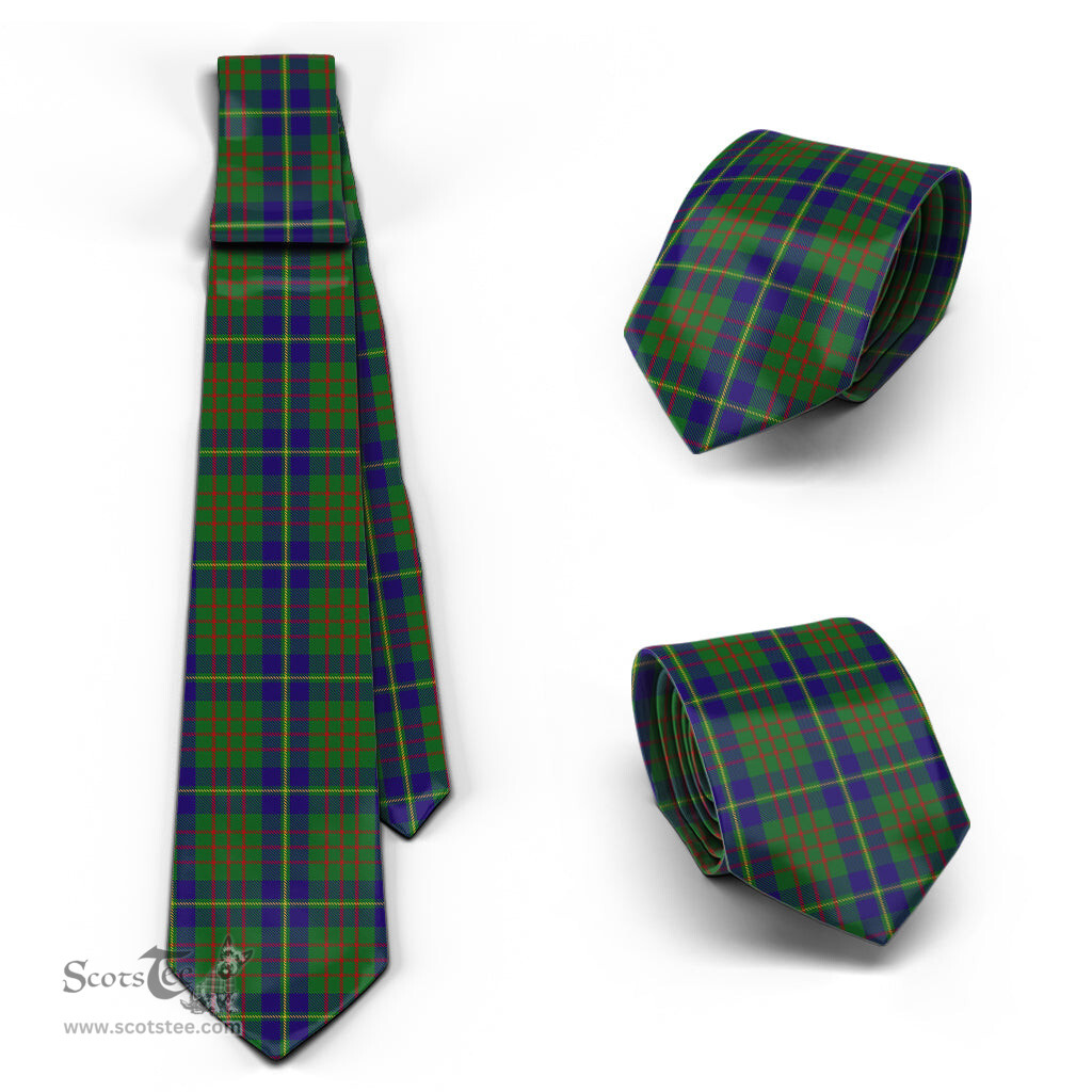 ScotsTee Shop Scottish Cameron of Lochiel Hunting Tartan Tie Plaid Necktie