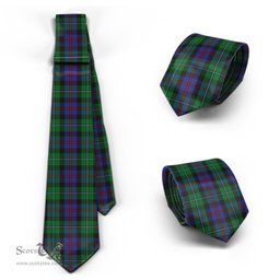 ScotsTee Shop Scottish Campbell of Cawdor Tartan Tie Plaid Necktie