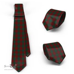 ScotsTee Shop Scottish Donachie of Brockloch Tartan Tie Plaid Necktie
