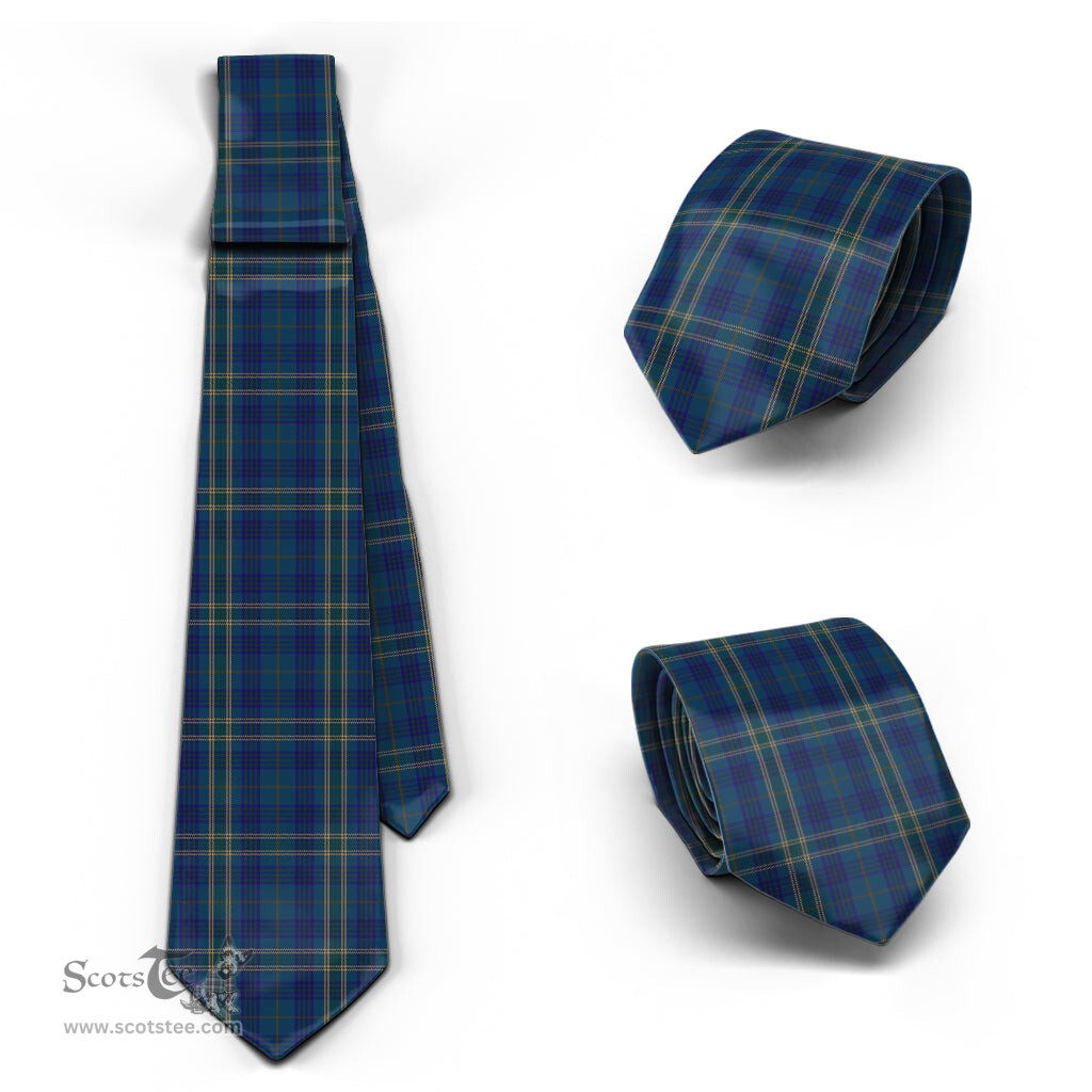 ScotsTee Shop Scottish Fermanagh County Ireland Tartan Tie Plaid Necktie