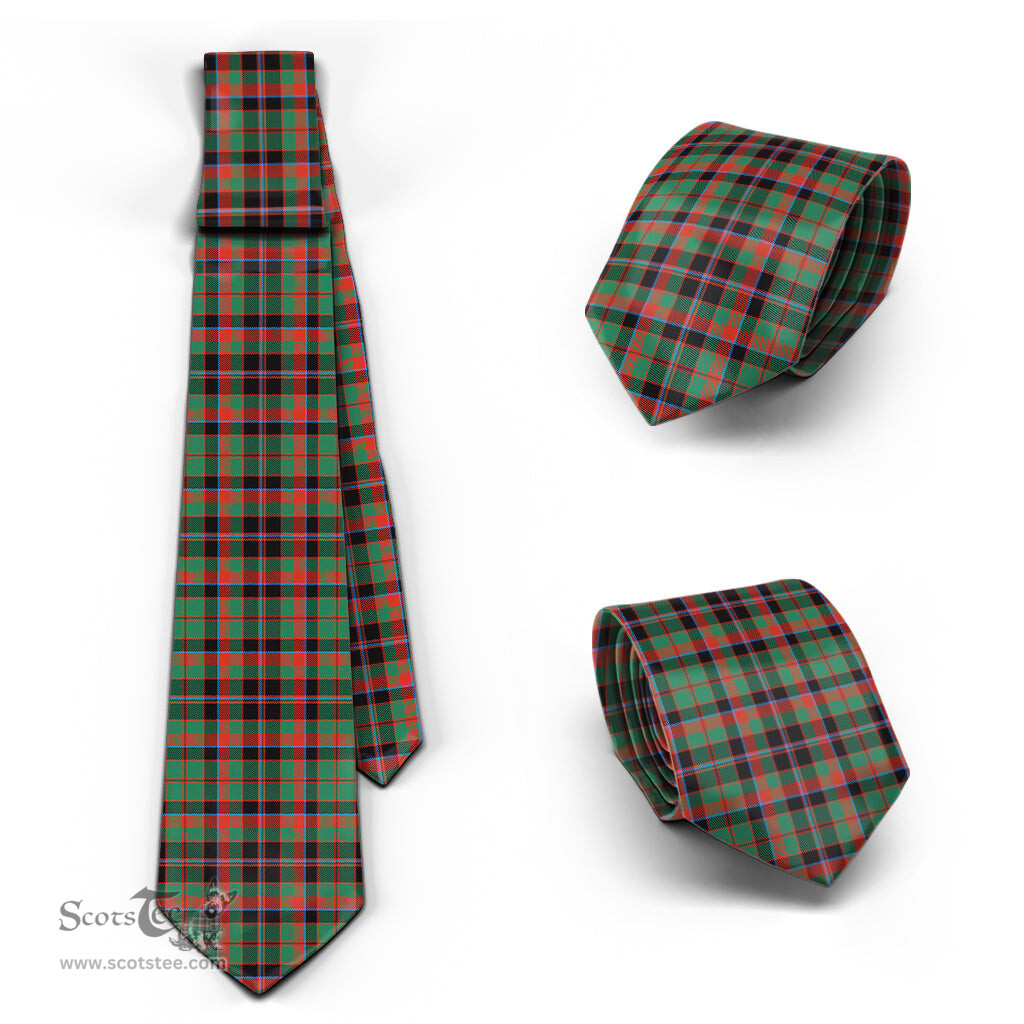 ScotsTee Shop Scottish Cumming Hunting Ancient Tartan Tie Plaid Necktie