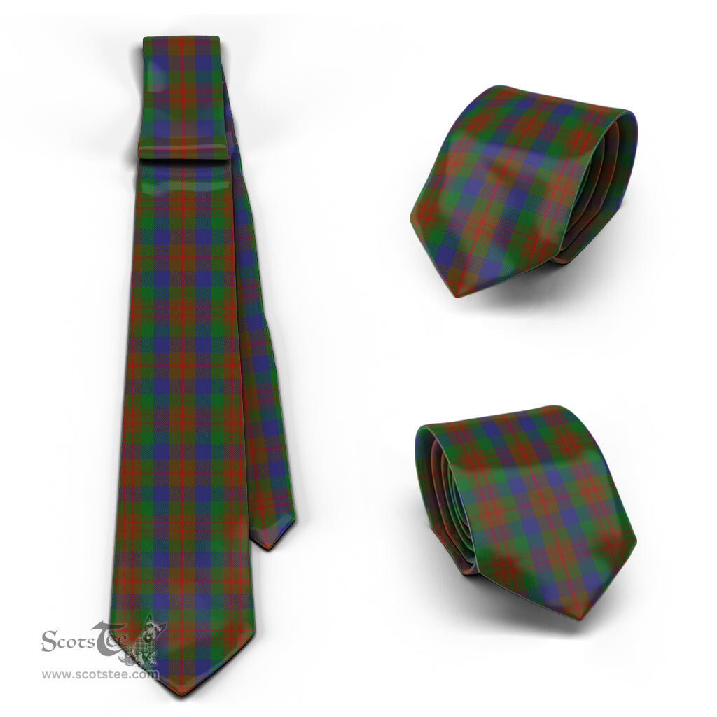 ScotsTee Shop Scottish Dorward Dogwood Tartan Tie Plaid Necktie