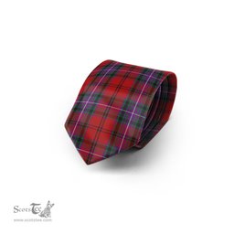 ScotsTee Shop Scottish Kelly of Sleat Red Tartan Tie Plaid Necktie