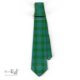 ScotsTee Shop Scottish Irvine of Bonshaw Tartan Tie Plaid Necktie