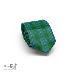 ScotsTee Shop Scottish Irvine of Bonshaw Tartan Tie Plaid Necktie