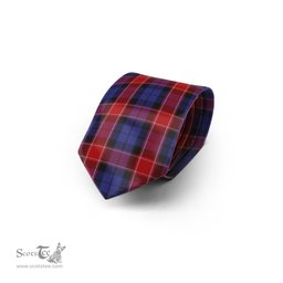 ScotsTee Shop Scottish Graham of Menteith Red Tartan Tie Plaid Necktie