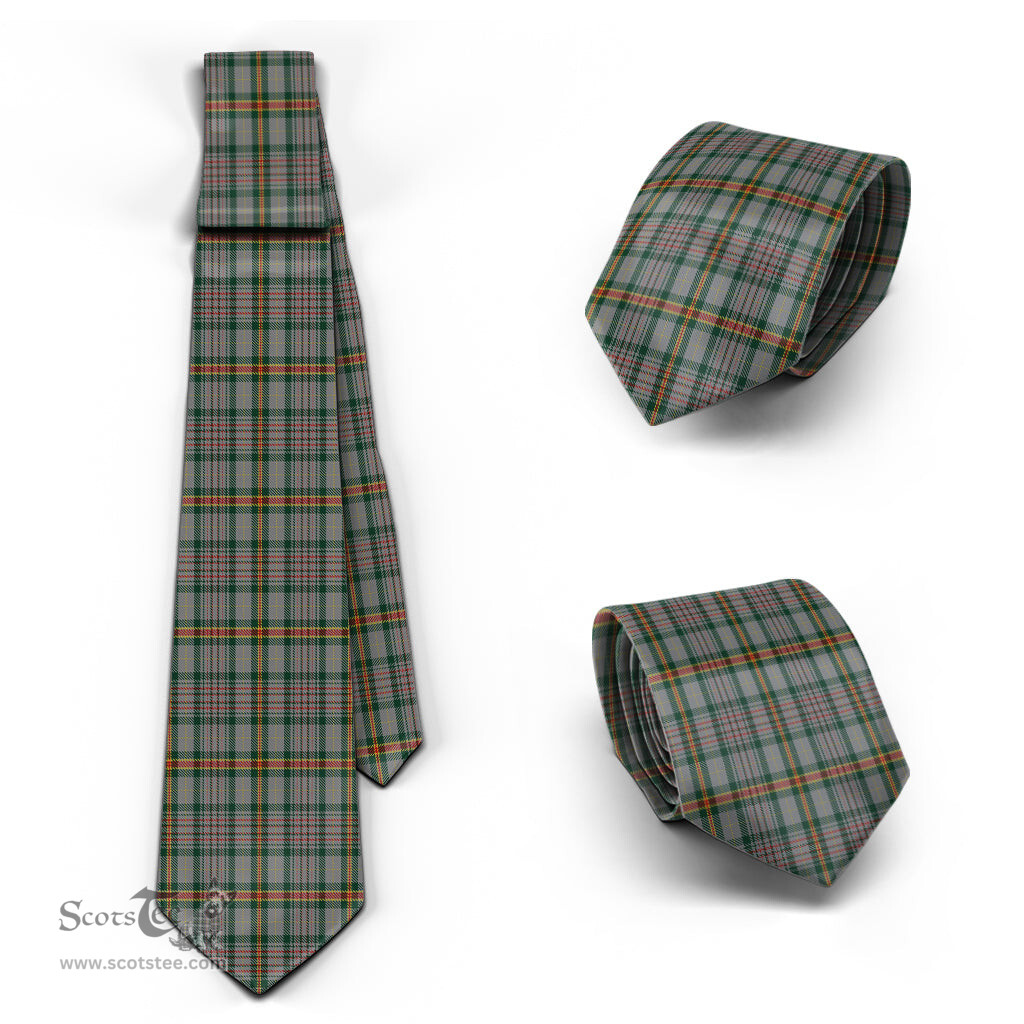 ScotsTee Shop Scottish Howell of Wales Tartan Tie Plaid Necktie