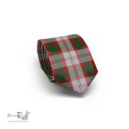 ScotsTee Shop Scottish Lindsay Dress Red Tartan Tie Plaid Necktie