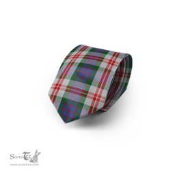 ScotsTee Shop Scottish Fraser Red Dress Tartan Tie Plaid Necktie