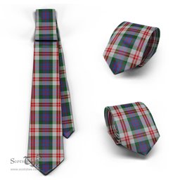 ScotsTee Shop Scottish Fraser Red Dress Tartan Tie Plaid Necktie