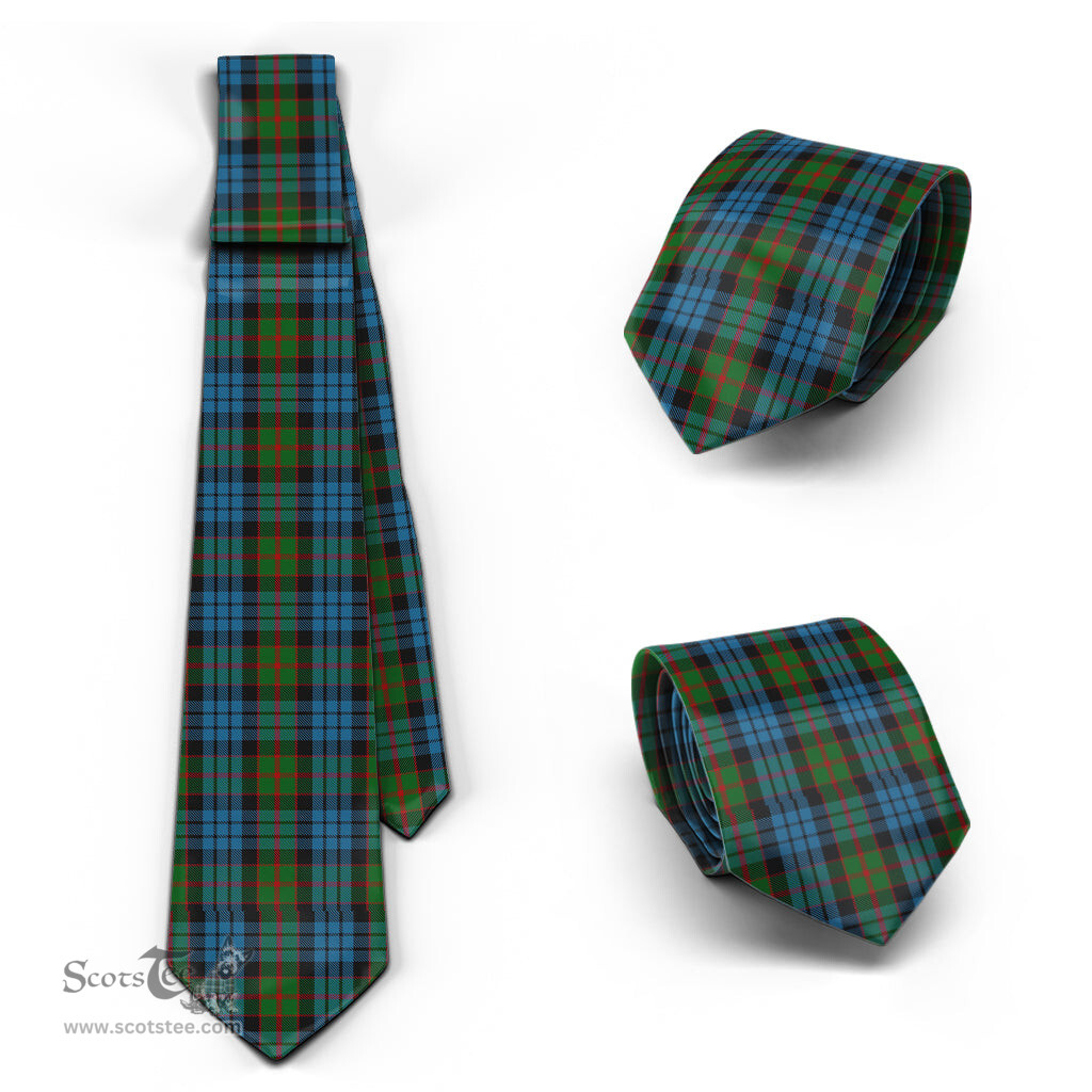 ScotsTee Shop Scottish Fletcher of Dunans Tartan Tie Plaid Necktie