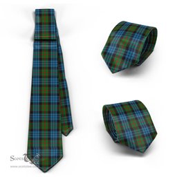 ScotsTee Shop Scottish Fletcher of Dunans Tartan Tie Plaid Necktie