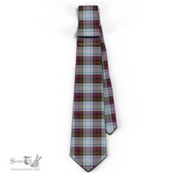 ScotsTee Shop Scottish MacDonald Dress Ancient County Ireland Tartan Tie Plaid Necktie