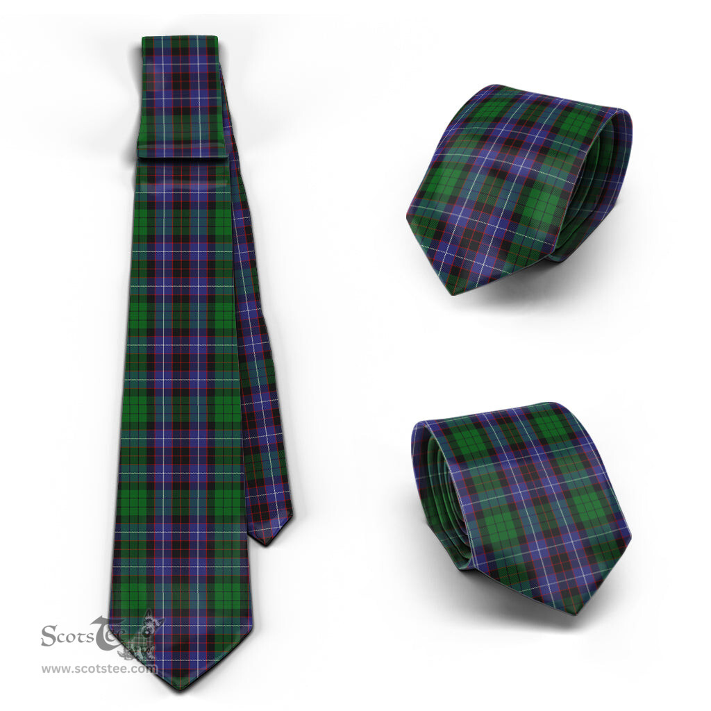 ScotsTee Shop Scottish Hunter of Peebleshire Tartan Tie Plaid Necktie