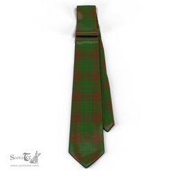 ScotsTee Shop Scottish MacAlister of Glenbarr Hunting Tartan Tie Plaid Necktie