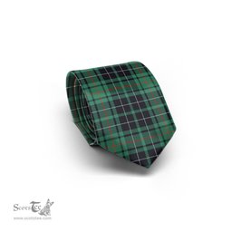 ScotsTee Shop Scottish MacAulay Hunting Ancient Tartan Tie Plaid Necktie