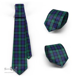ScotsTee Shop Scottish Graham of Menteith Tartan Tie Plaid Necktie