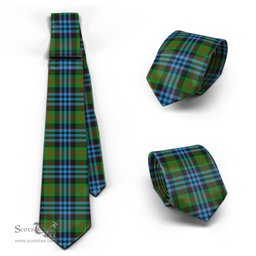 ScotsTee Shop Scottish Newlands of Lauriston Tartan Tie Plaid Necktie