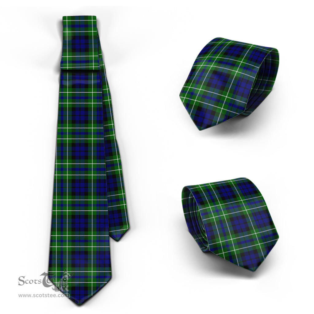 ScotsTee Shop Scottish MacNeil of Colonsay Modern Tartan Tie Plaid Necktie