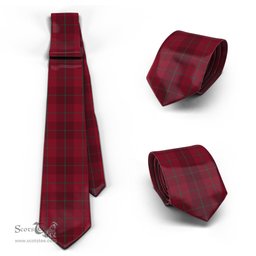 ScotsTee Shop Scottish Stirling of Keir Tartan Tie Plaid Necktie