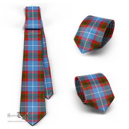 ScotsTee Shop Scottish Skirving Tartan Tie Plaid Necktie