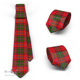 ScotsTee Shop Scottish Stewart of Appin Modern Tartan Tie Plaid Necktie
