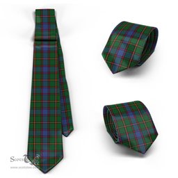 ScotsTee Shop Scottish Skene Tartan Tie Plaid Necktie