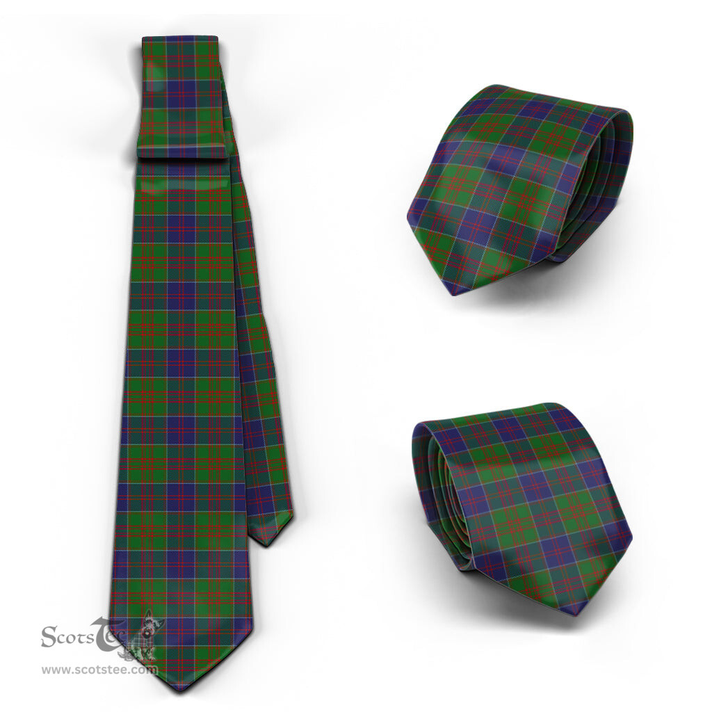 ScotsTee Shop Scottish Stewart of Appin Hunting Tartan Tie Plaid Necktie