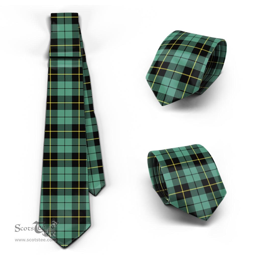 ScotsTee Shop Scottish Wallace Hunting Ancient Tartan Tie Plaid Necktie
