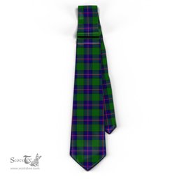 ScotsTee Shop Scottish Shaw Modern Tartan Tie Plaid Necktie