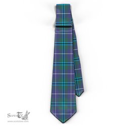 ScotsTee Shop Scottish Sandilands Tartan Tie Plaid Necktie