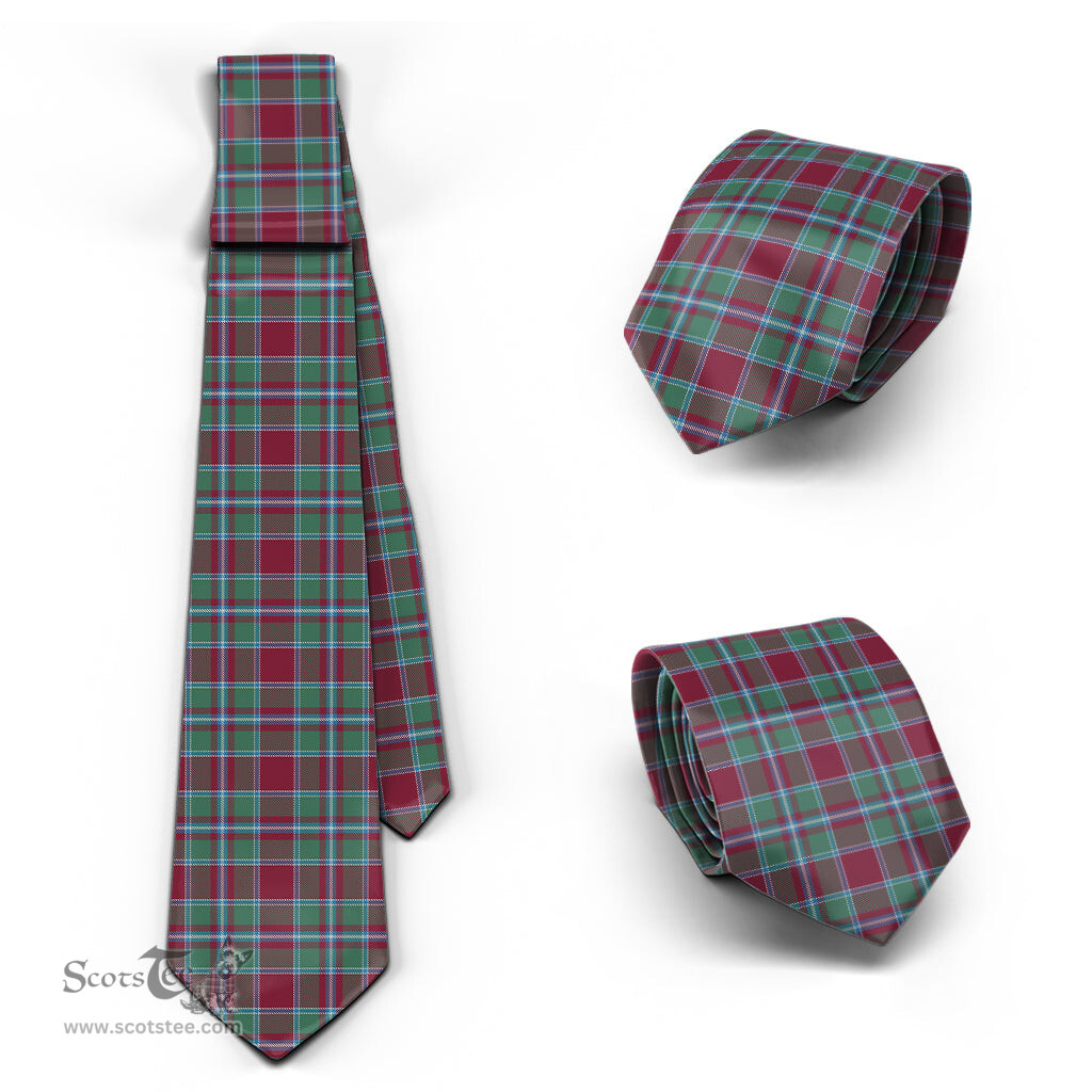 ScotsTee Shop Scottish Spens (Spence) Tartan Tie Plaid Necktie