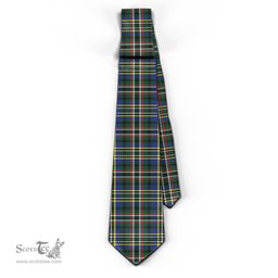 ScotsTee Shop Scottish Scott Green Modern Tartan Tie Plaid Necktie