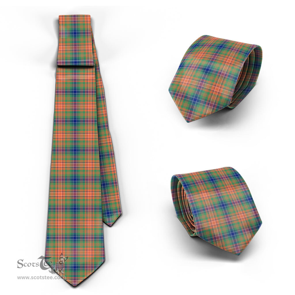 ScotsTee Shop Scottish Wilson Ancient Tartan Tie Plaid Necktie