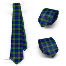 ScotsTee Shop Scottish Sempill Modern Tartan Tie Plaid Necktie