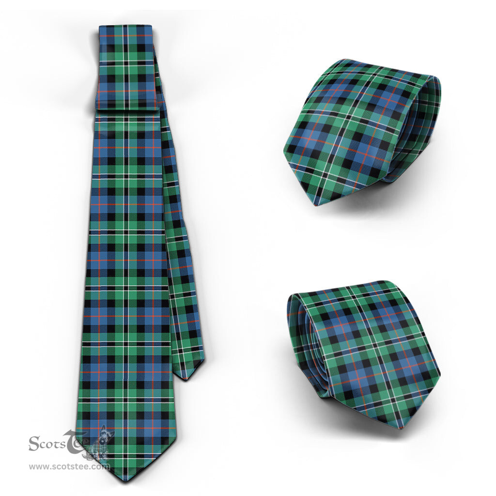 ScotsTee Shop Scottish Rose Hunting Ancient Tartan Tie Plaid Necktie
